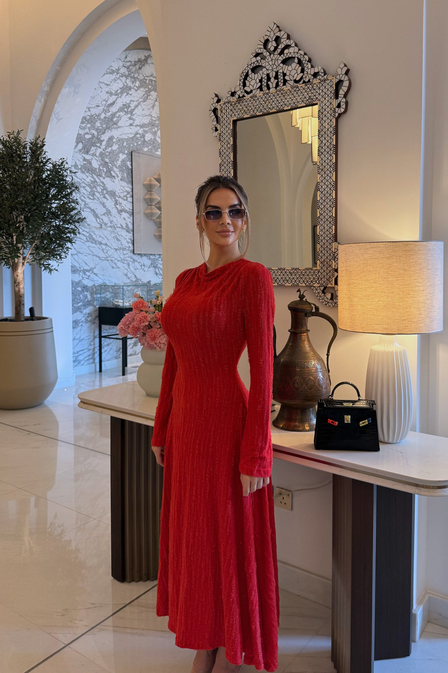 Red Aura Dress