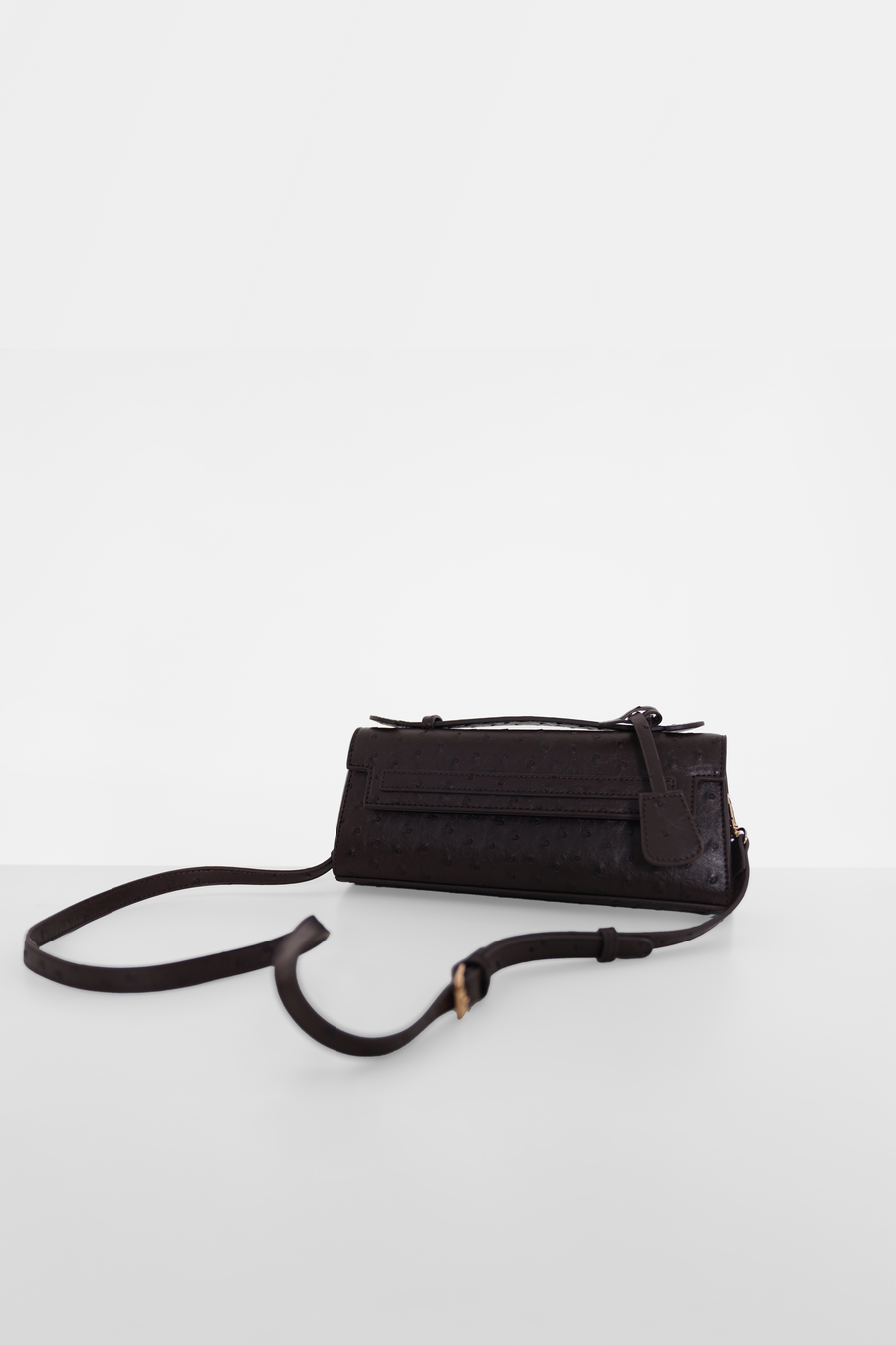 Bella Clutch - Chocolate Brown
