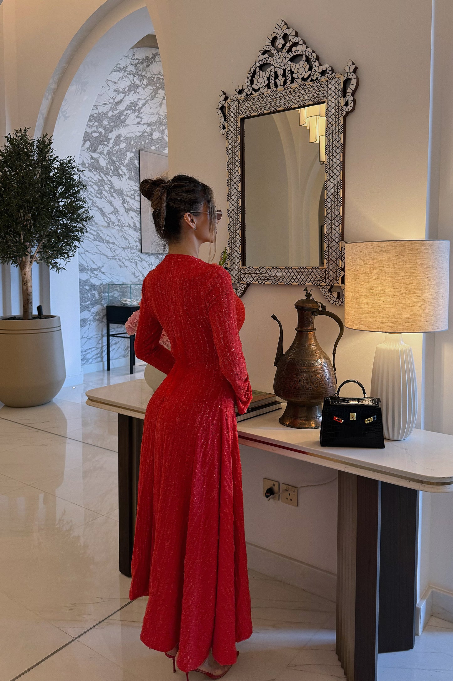 Red Aura Dress