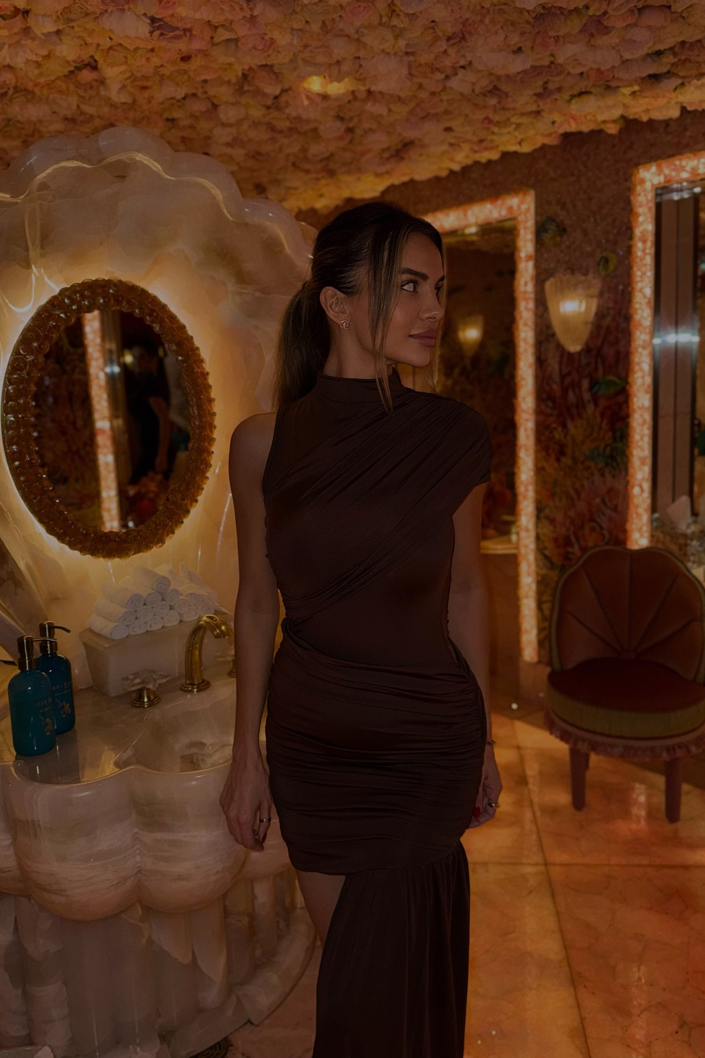 Mocha Muse Dress